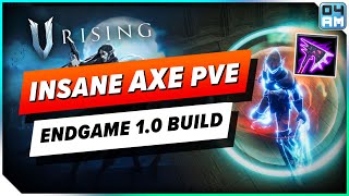 V Rising 1.0 INSANE Endgame PvE Axe Build - High DMG, Speed & Survivability!