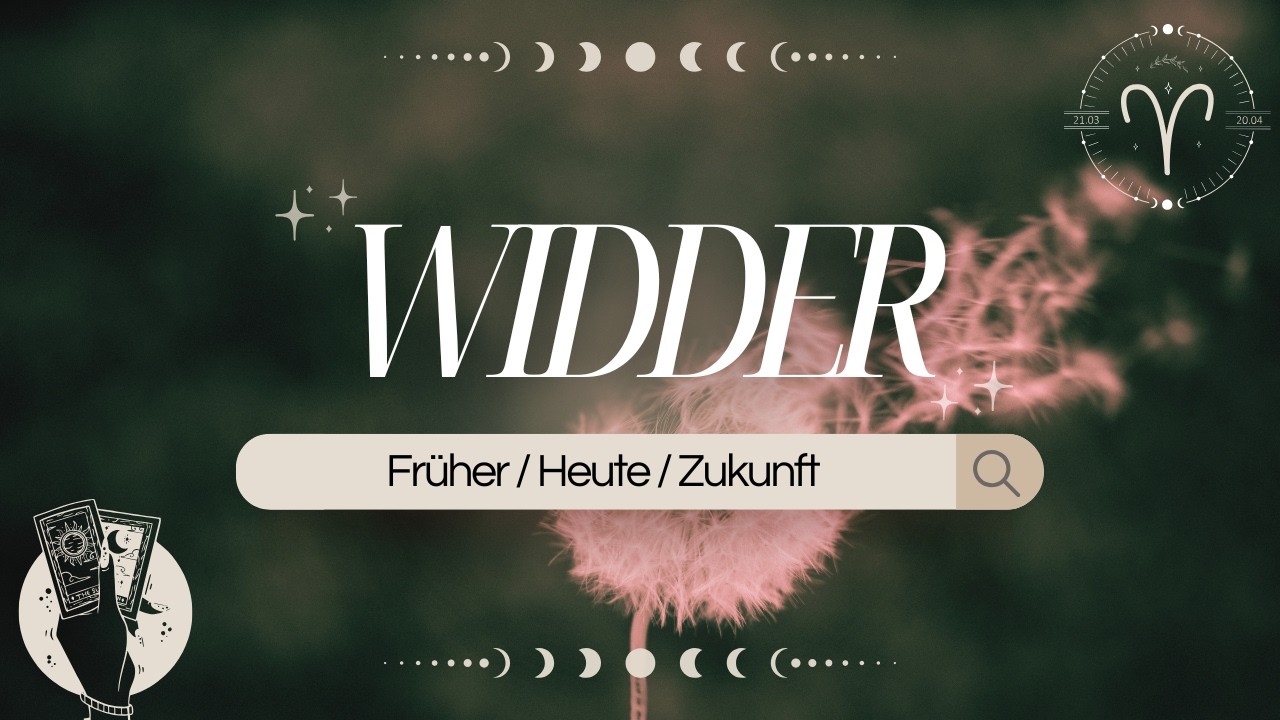 WIDDER ♈ Kurz intensiv, schnell vorbei I März 2026