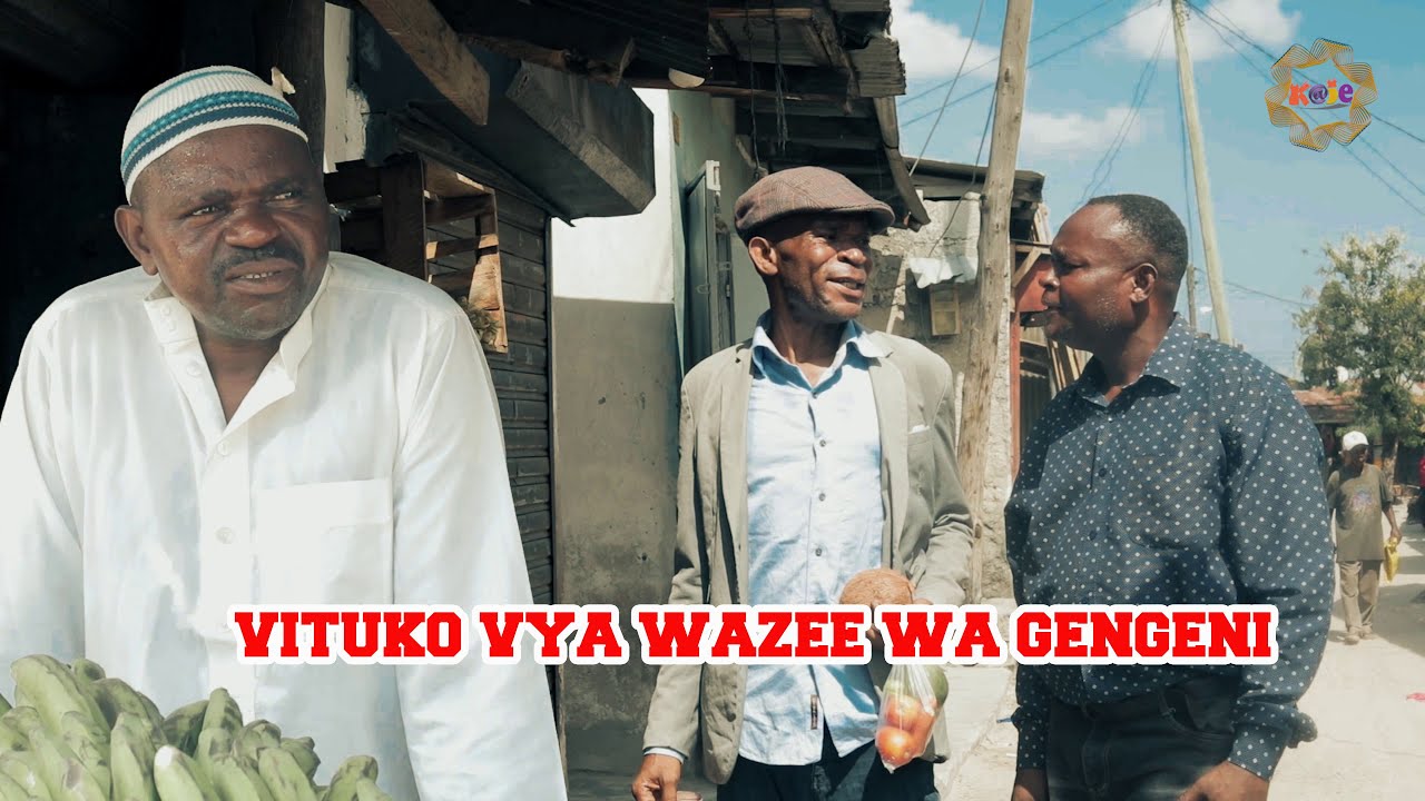 MTANGA NA BAMBO'VITUKO  VYA WAZEE WA GENGENI UTACHEKA MWANZO MWISHO.