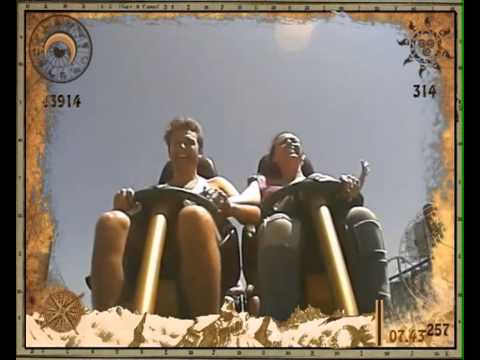 Man catches keys on a rollercoaster