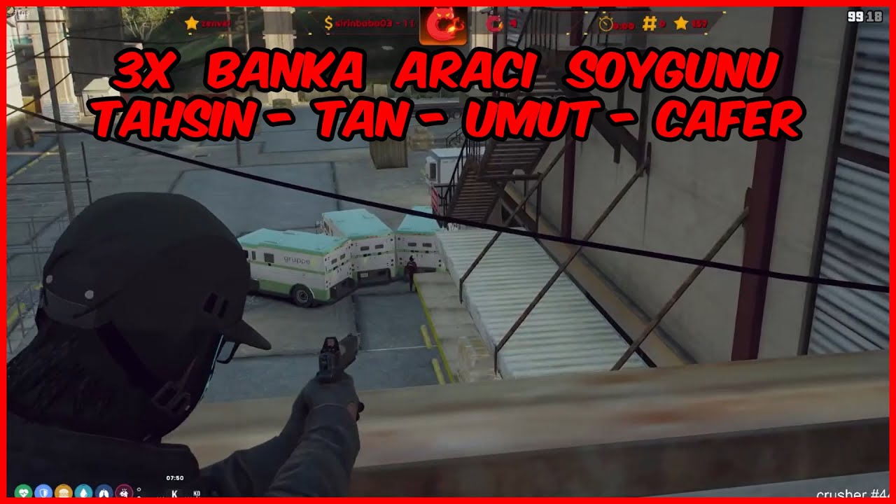 3x BANKA ARACI SOYGUNU VORP 2.80 [TAHSİN-TAN-UMUT-CAFER]