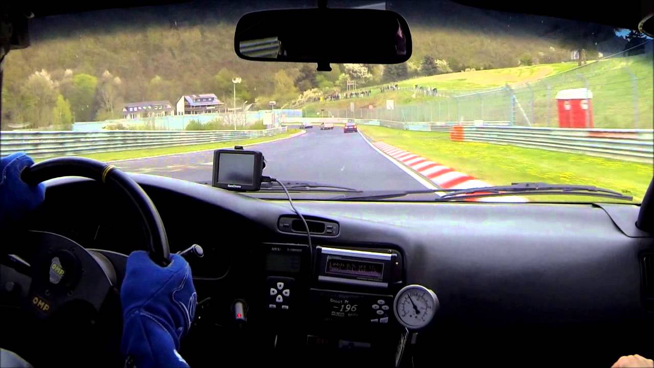 MR2 Nurburgring heavy traffic 1.5.2015 overtaking 25 cars