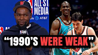 Kevin Durant Lies About Michael Jordans Era