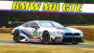 500Hp Bmw M8 Gte - 4.0-Litre V8 Twin-Turbo Engine Sound & Action At Goodwood Festival Of Speed