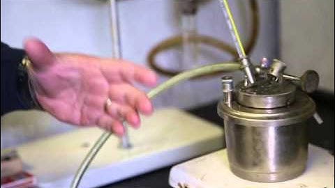 Flashpoint test of product with closed cup procedure