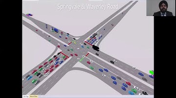 Modelling the Operational Impacts of Autonomous Bus | PTV VISSIM | Project | Latrobe University.