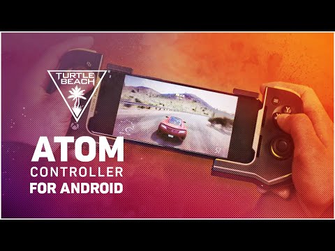 Turtle Beach® Atom Mobile Game Controller for Android 8.0+ Devices (French)