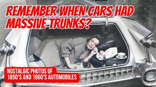 Famous Remember When Cars had Large Trunks? Nostalgic photos of 1950s/1960s classic cars and trucks Wealth