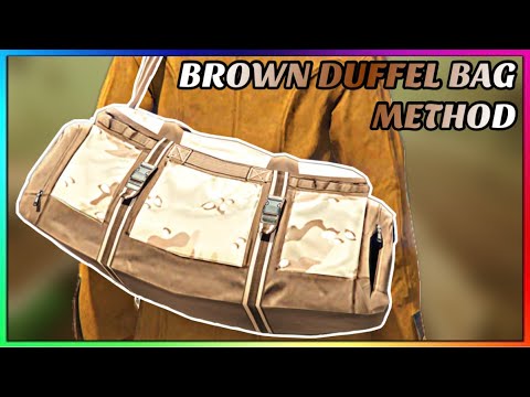 How To Get Brown Camo Duffel Bag With ANY Outfit GTA Online YouTube Hqdefault 