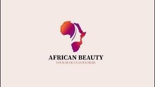 African Modern Logo - Tutorial - Adobe Illustrator CC