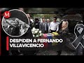 Trasladan féretro de Fernando Villavicencio, candidato asesinado en Ecuador, a cementerio
