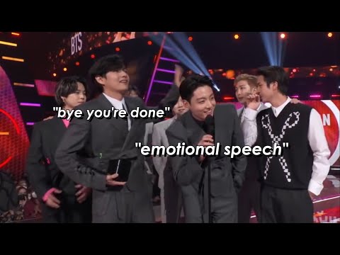bts in AMAs 2021 in a nutshell (casually bagged 3 awards)