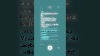 SPONGY | i’m tryna scrub a dub dub 😜 #notmysound #lyrics #spedup #fyppp