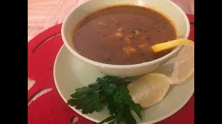 طريقة عمل الشربة الليبية/الشربة العربية/How to make libyan soup