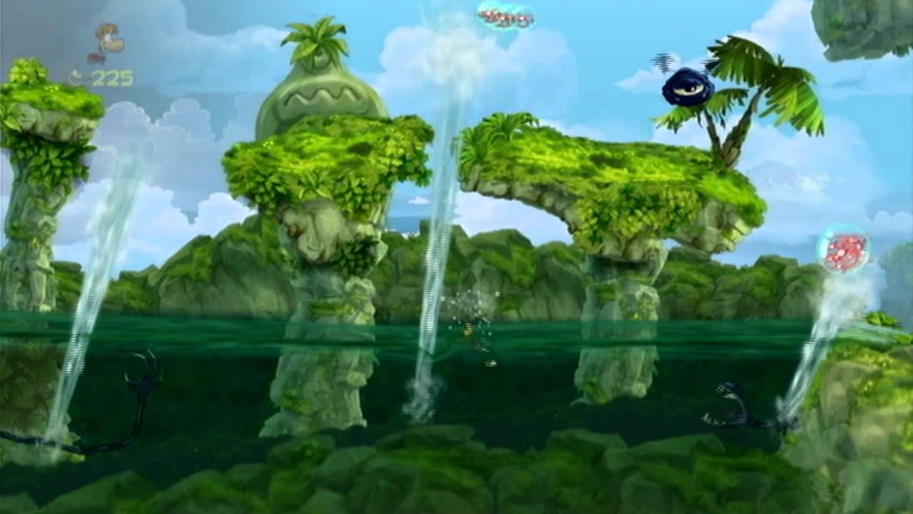 Let's look at Rayman Origins (Steam, Wii, PS3, Xbox 360, 3DS, Vita)