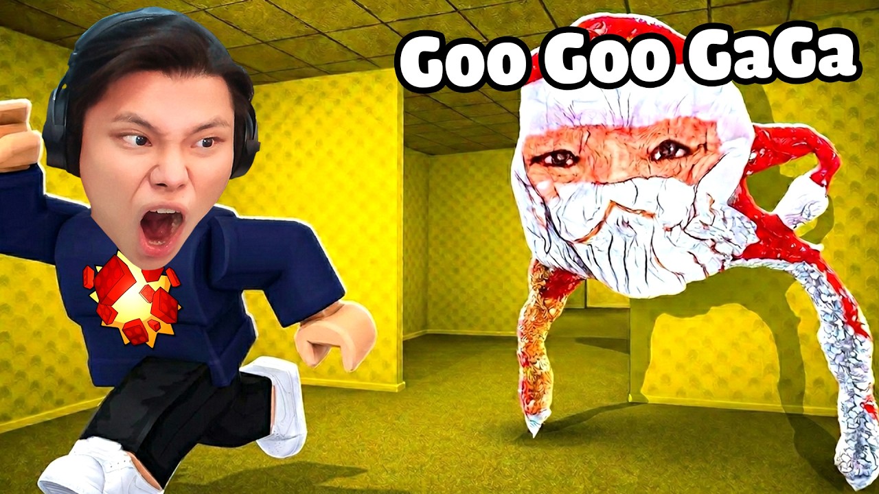 [ROBLOX] JayGray Trốn Thoát Khỏi Quái Vật GOO GOO GAGA Backrooms🙏💀Thử Thách Obby Ông Già GU GU GAGA
