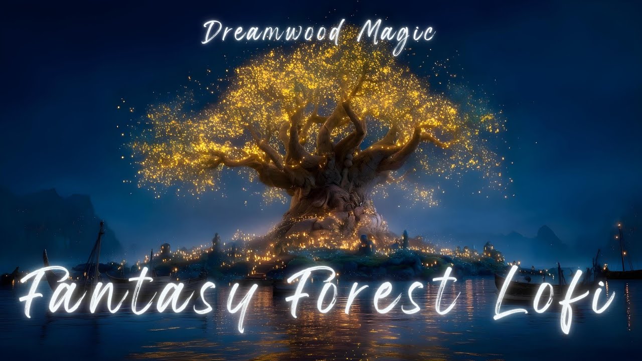 1 Hour of Fantasy Forest Lofi | Whisper of the Leaves (Dreamwood Magic & Soft Vocals)