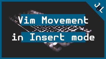 Move cursor in insert mode in Vim with the vim keys