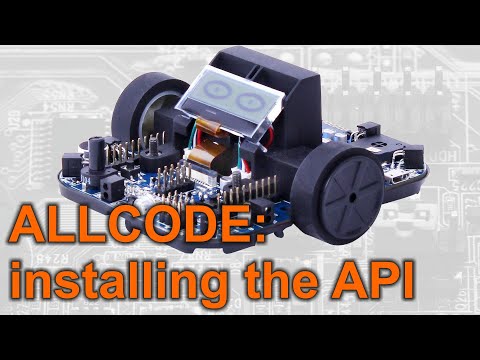 Allcode - installing the API