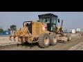 Cat grader machine working and making Gazipur bypass express highway road #grader
