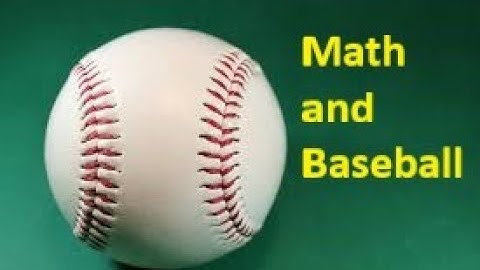 Math and Baseball