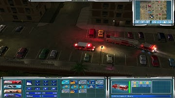 Emergency 4 - LAFD Tiller/Engine WIP gameplay.