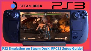 PS3 on Steam Deck! RPCS3 Steam Deck Setup Guide and Tutorial! Play PS3 EmuDeck Emulation Today!