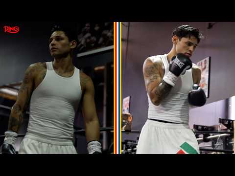 Ryan Garcia FULL MEDIA WORKOUT For Conor Benn Fight