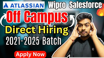 Atlassian Biggest Hiring | Latest Off Campus Hiring | 2021 | 2022 | 2023 | 2024 | 2025 Batch Hiring