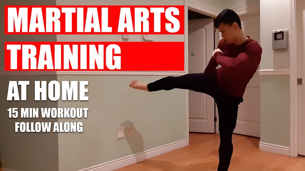 Martial Arts Training At Home (Follow Along) YouTube