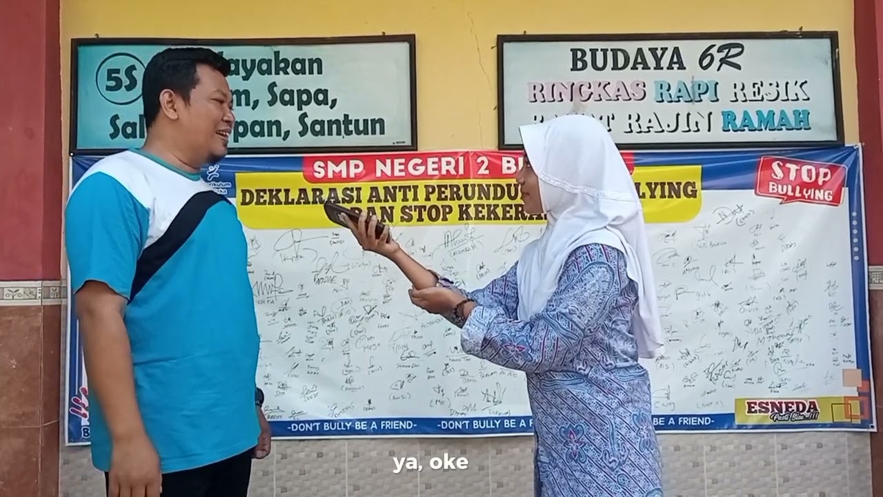 REPORTASE VLOG CLASS MEETING SMPN 2 BUNGKAL