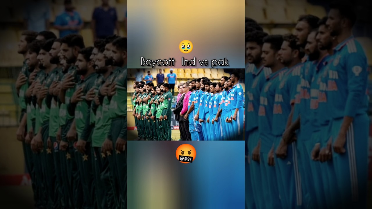 India vs Pakistan Match Boycott | Shocking Reason Behind It!