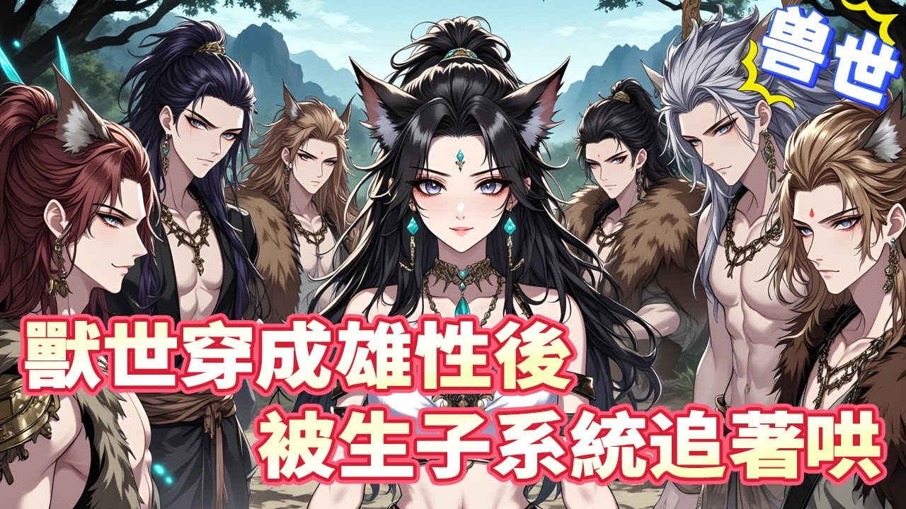 【🔥穿越兽世】《獸世穿成雄性後，被生子系統追著哄》 她棄崽選錢貌，卻穿成男身獸夫帥炸天！貓耳冷峻麒麟×絕美女主，在蠻荒世界被高顏值獸夫團寵日常#穿越