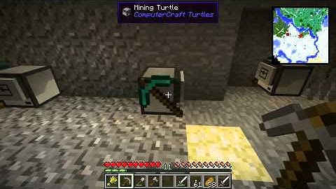 Minecraft - Базовые программы копания Turtle(Computer Craft)
