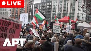 LIVE: ‘Hands Off Iran’ Protesters March Toward US Embassy in London Over Trump War Fears | APT