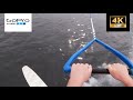 POV 10 year old Canadian going CRAZY on Single Ski!