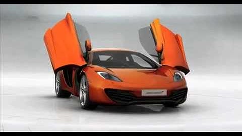 McLaren MP4-12C 3D move Inside-out