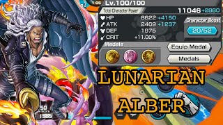 LUNARIAN ALBER GAMEPLAY LVL 100 (FT.MIZA)