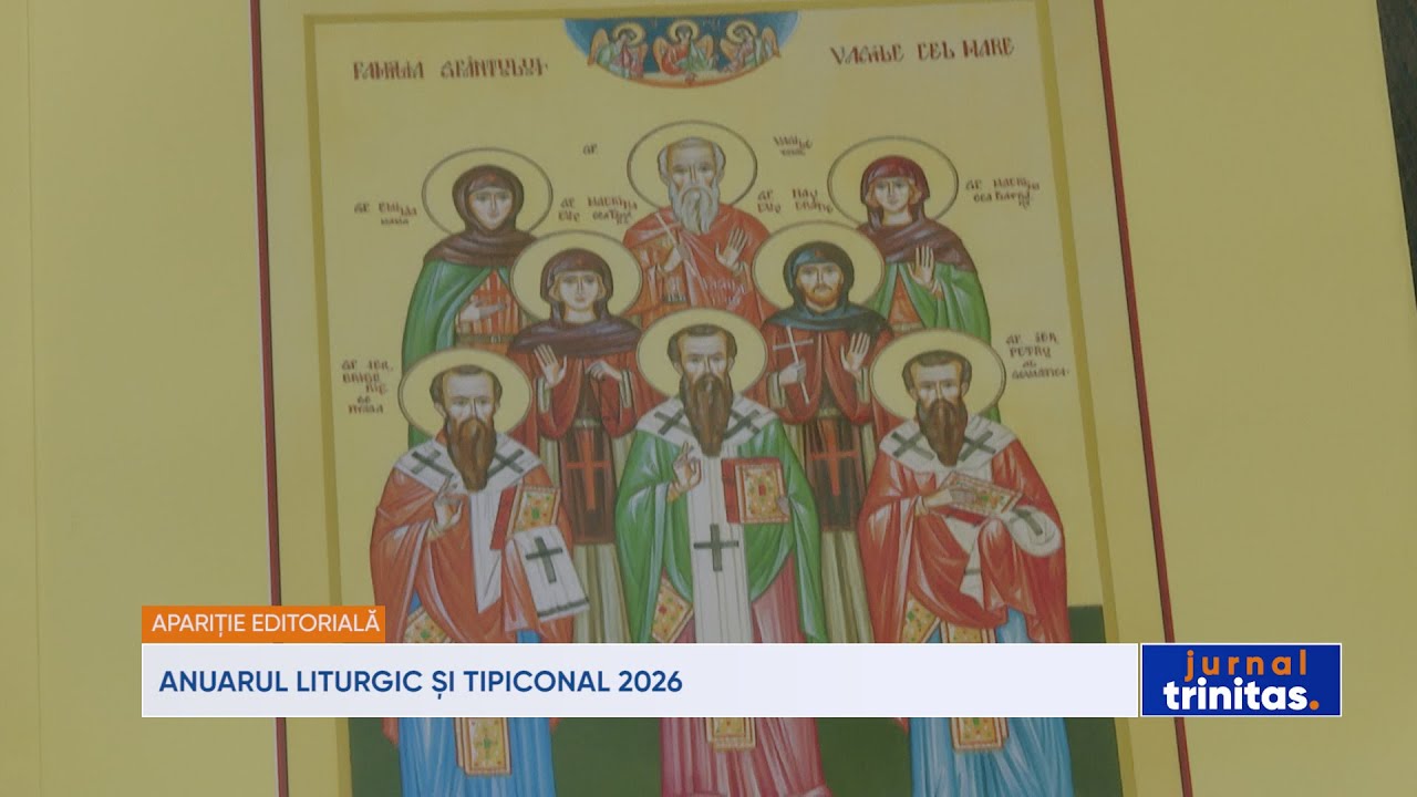 Anuarul liturgic și tipiconal 2026
