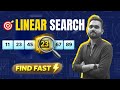 Linear Search Algorithm Explained with Example | Step-by-Step