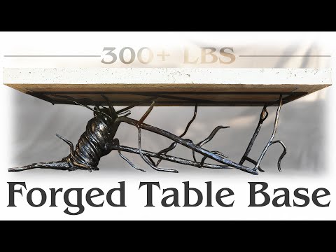 Video: Table bases: forged, wooden, metal