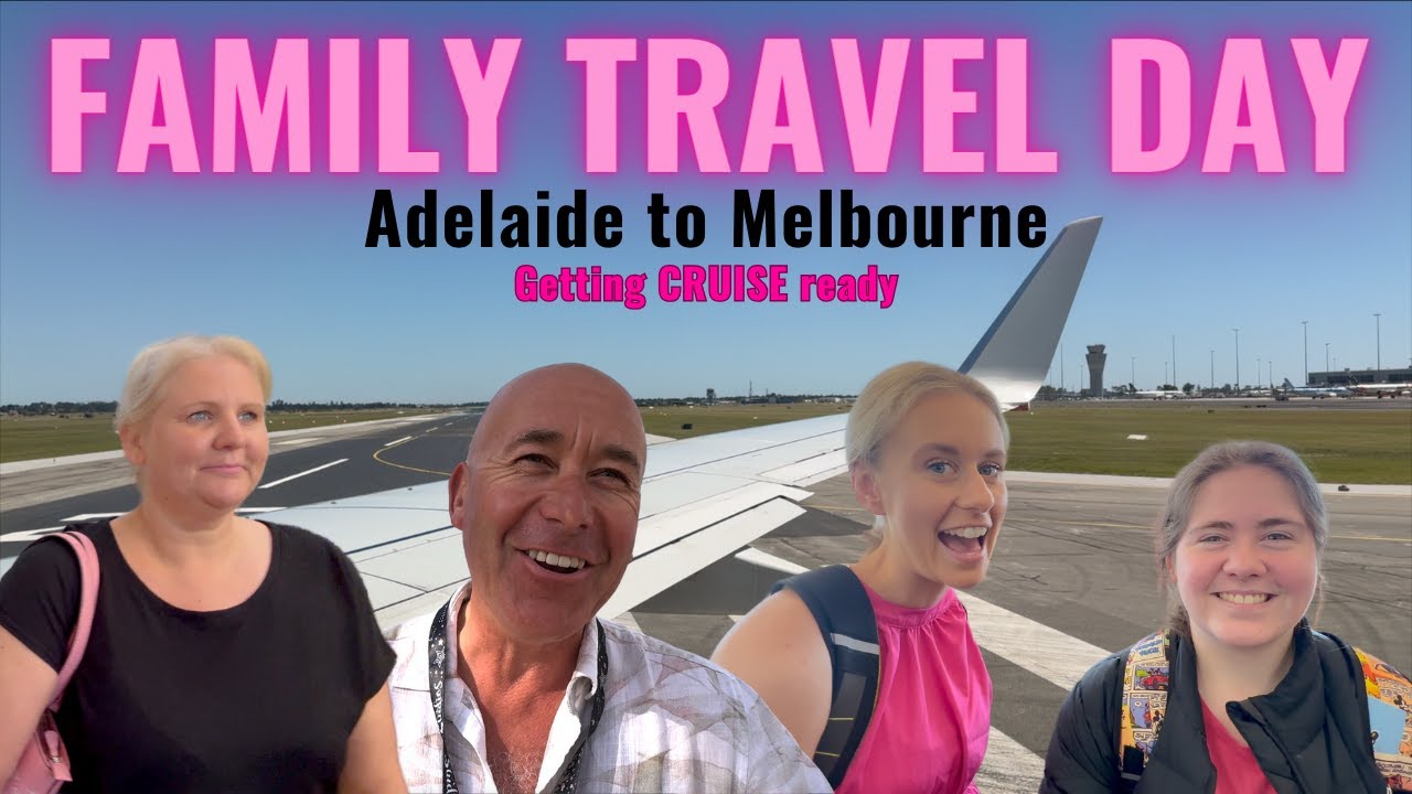 Travel Day with QANTAS | Adelaide to Melbourne | Queen Elizabeth Cruise Ship, we are coming for you!
