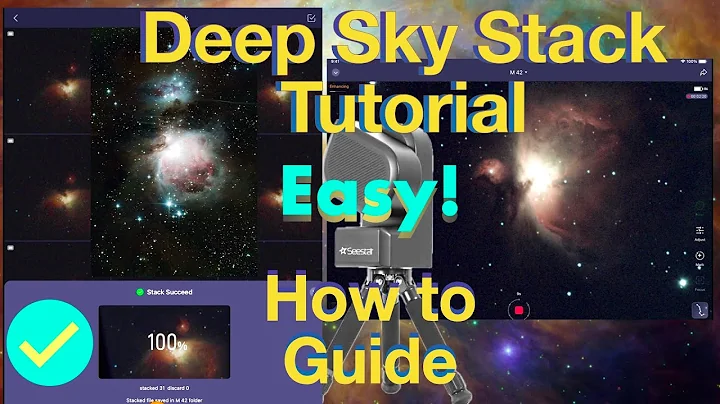 Seestar Astrophotography:  Deep Sky Stack Technique! ANY Deep Space Object!