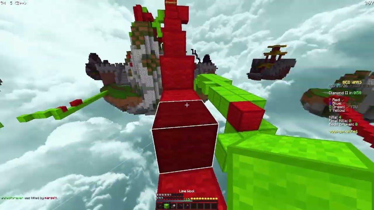 Ranked Bedwars 0-600 Gameplay