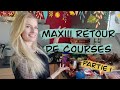 Maxiii retour de courses partie 1  hyper u  lidl  action et attention je rale 