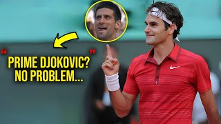 The Day Federer Showed Djokovic Who IS THE BOSS!