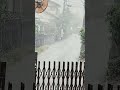 ゲリラ豪雨で道川