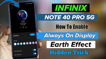 BMW Edition - Infinix Note 40 Pro 5g Always on Display | How To Enable Always On Display HiddenTrick