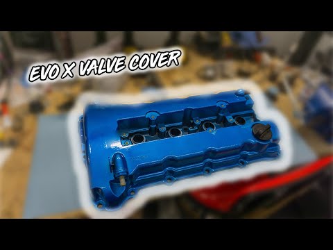 How to paint your Evo 10 valve cover (Plastic Ver.)