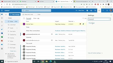 Hoe u de tijdzone in Outlook Web kunt wijzigen